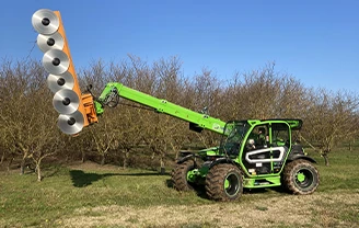 Lamiers sur télescopique